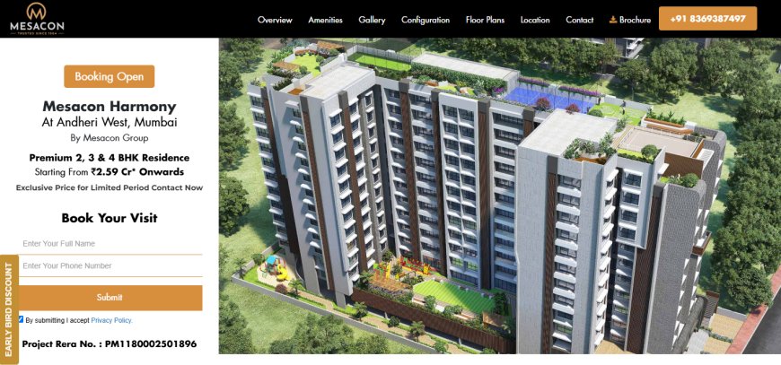 Mesacon Harmony – Luxury 2, 3 & 4 BHK in Andheri West