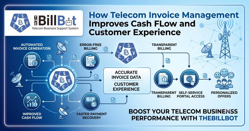 How Telecom Invoice Management Improves Cash Flow and Customer Experience