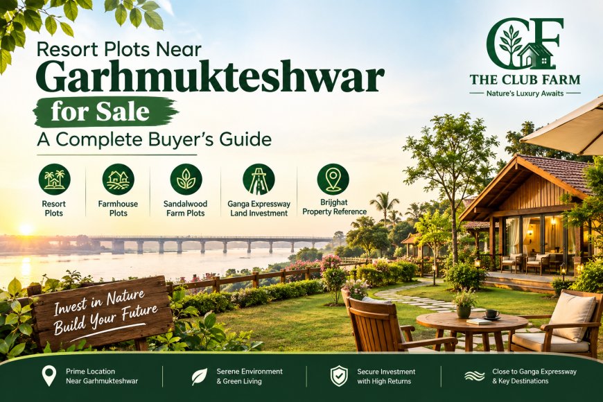 Resort Plots Near Garhmukteshwar for Sale: A Complete Buyer's Guide