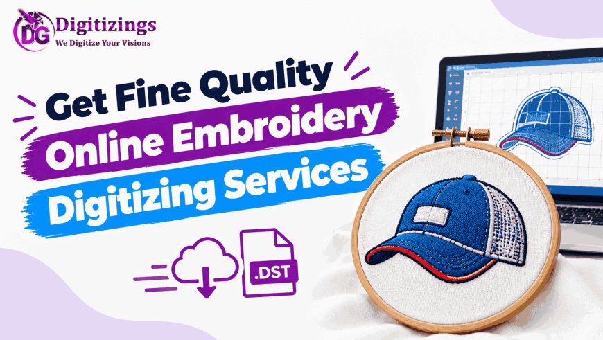 Get Fine Quality Online Embroidery Digitizing Services