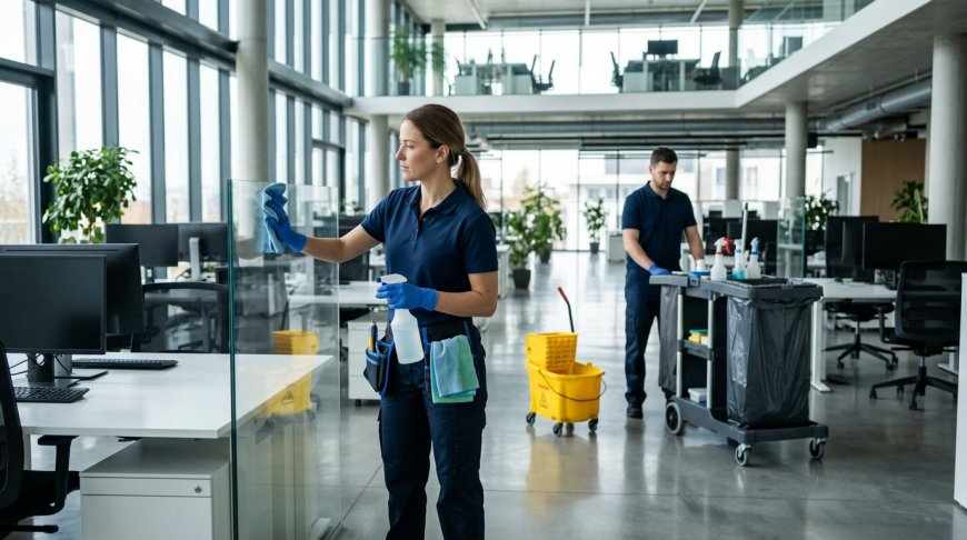 Maintain Cleaner Work Areas With Commercial Cleaning Help