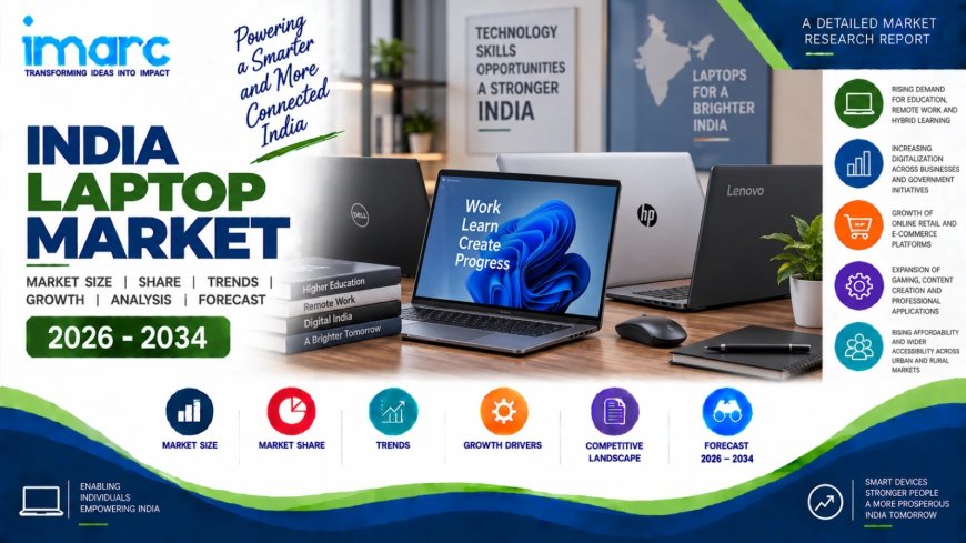 India Laptop Market Size, Share, Key Trends and Outlook Report 2026-2034