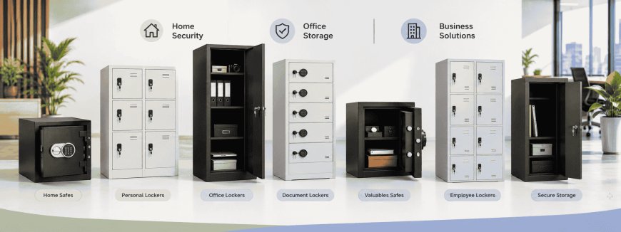 Security Lockers & Fireproof Safes in UAE | Toyzinn