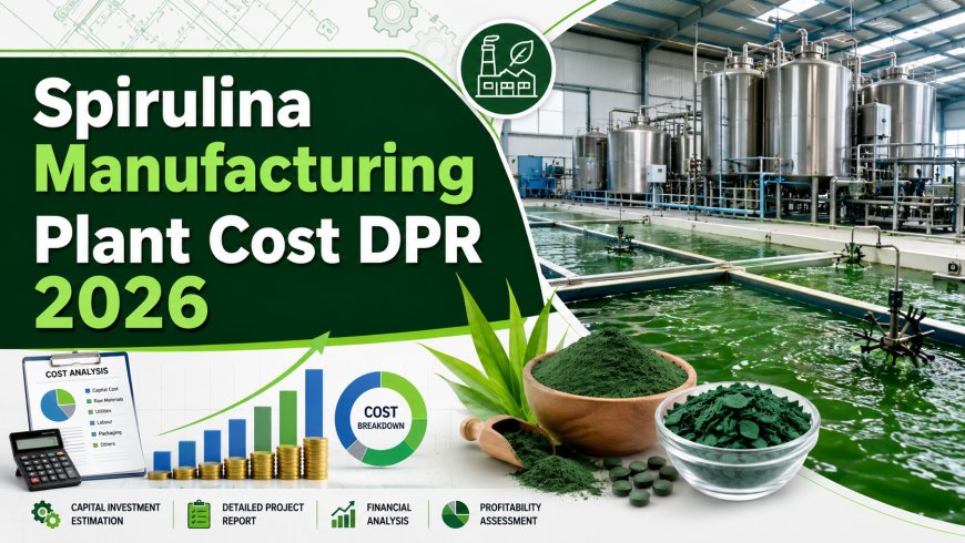 Spirulina Plant Cost 2026: Setup Details, Capital Investments, and Business Plan
