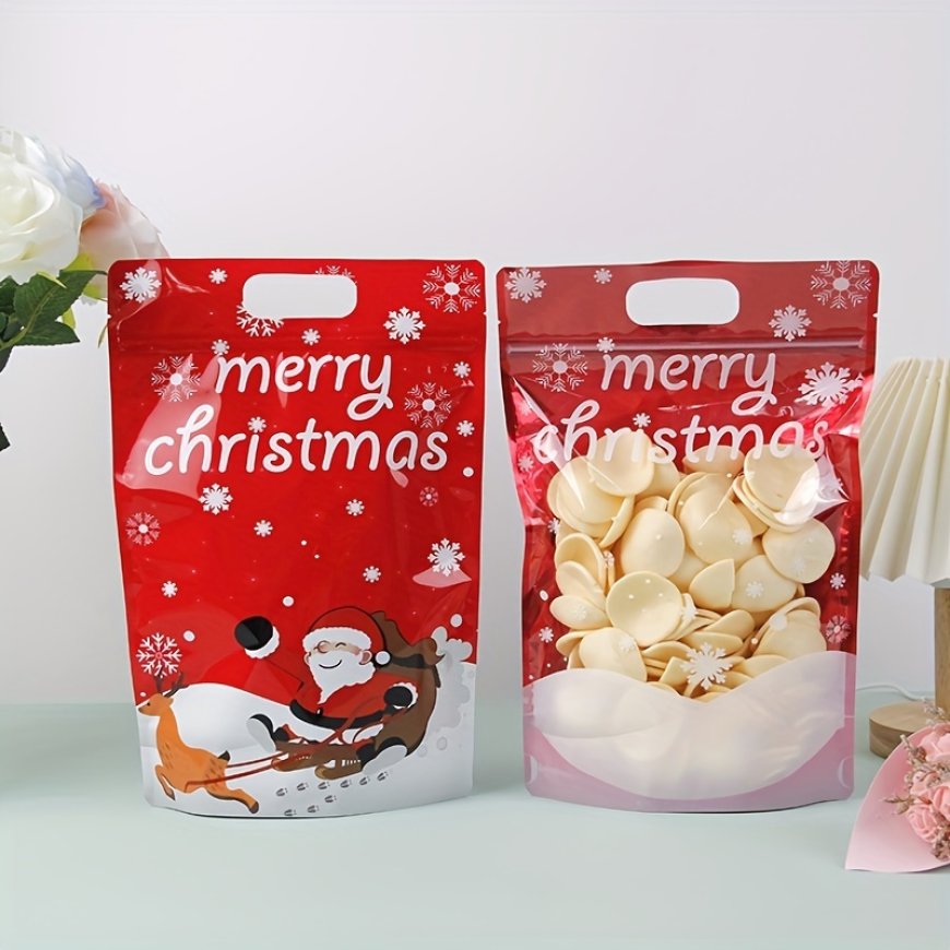 Make Your Business Shine This Year With Custom Christmas Mylar Bags