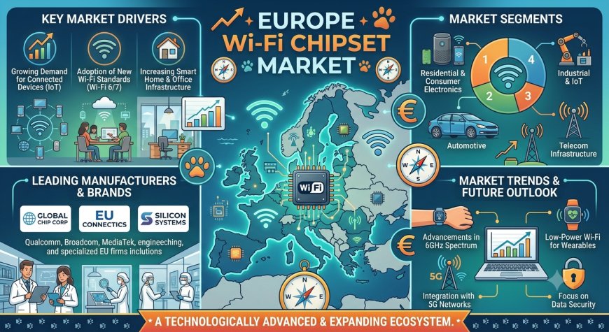 Europe Wi-Fi Chipset Market Size, Share, Report 2026 2034