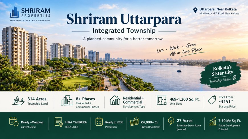 Shriram Uttarpara 2026: A Complete Guide to Township Living, and Connectivity