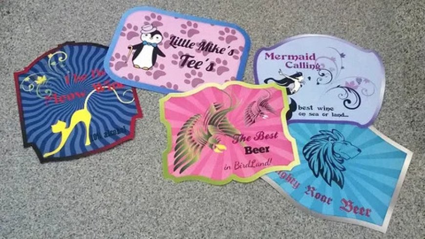 Personalized Custom Labels With Logo For Branding