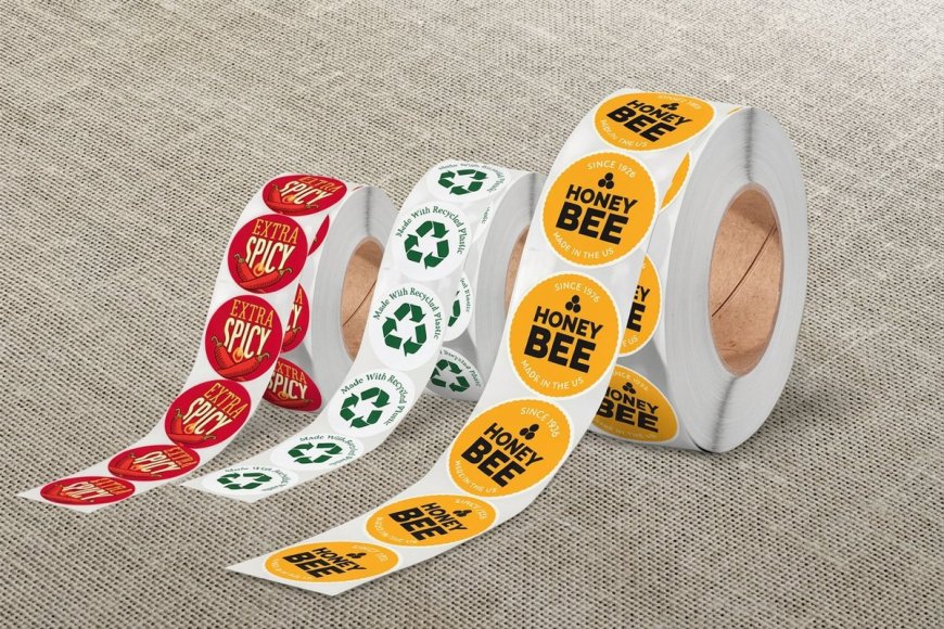 Custom Circle Roll Labels For Every Small Business