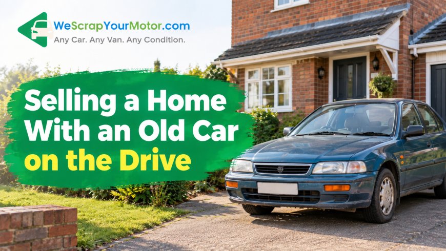 Selling a Home With an Old Car on the Drive