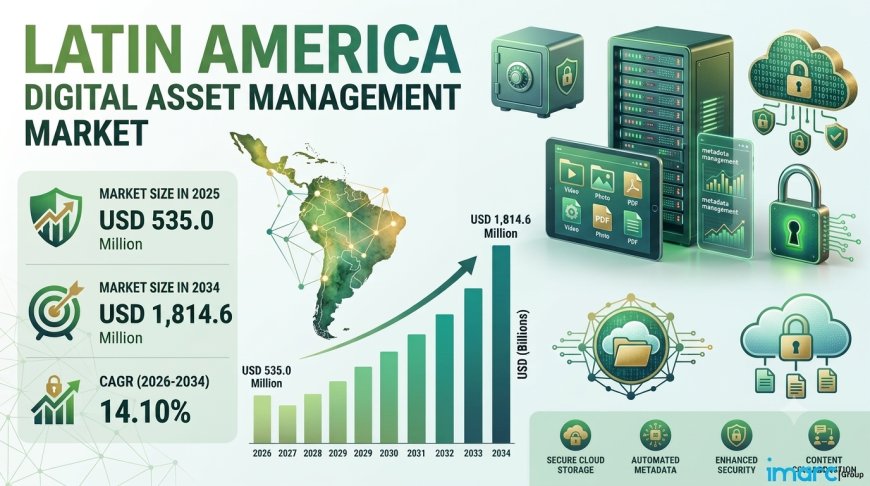 Latin America Digital Asset Management Market Size, Share and Report 2034
