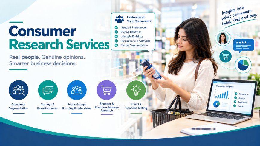 Consumer Research Services for Better Consumer Insights