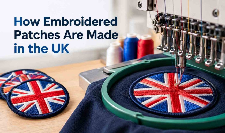 How Embroidered Patches Are Made in the UK
