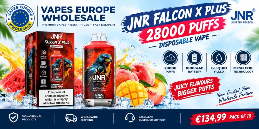 JNR Falcon X Plus 28000: Productdetails en Technische Uitvoering
