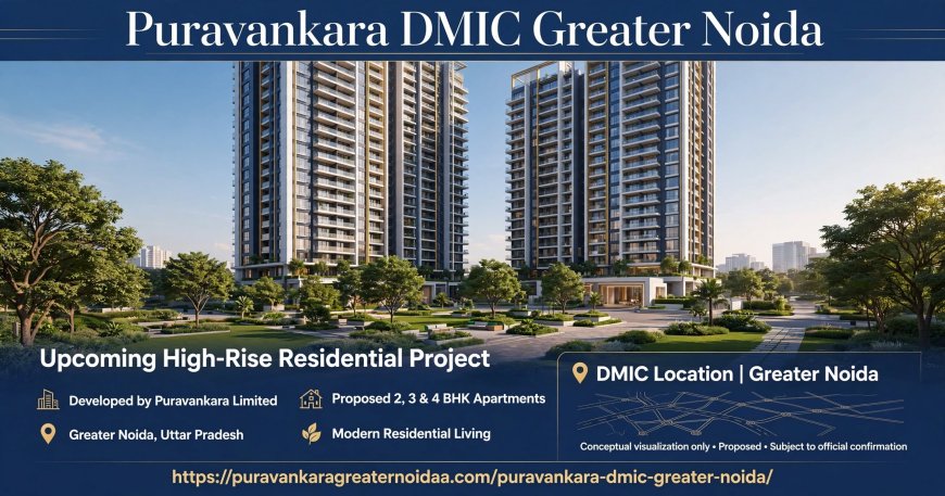 Puravankara DMIC Greater Noida: An Upcoming High-Rise Residential Project