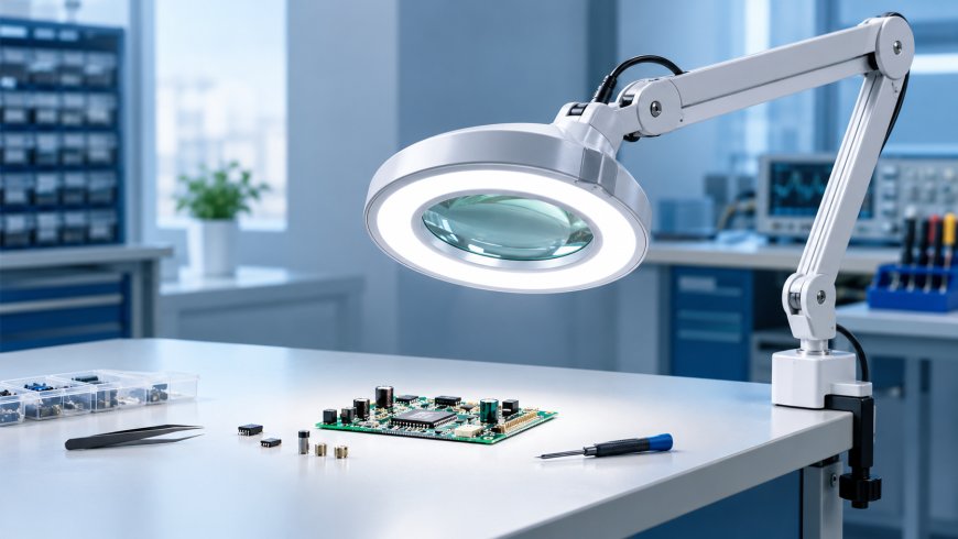 How to Choose the Right Magnifying Lamp for Precision Electronics Work