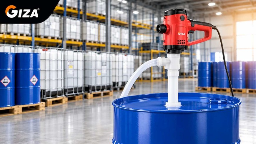 How Does Electric Barrel Pump PVDF Improve Chemical Transfer Safety