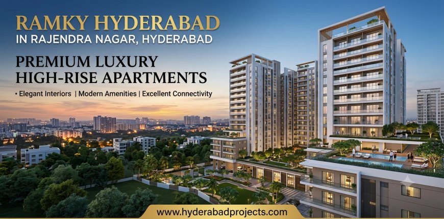 Why Should You Consider Premium High-Rise Apartments at Ramky Hyderabad?