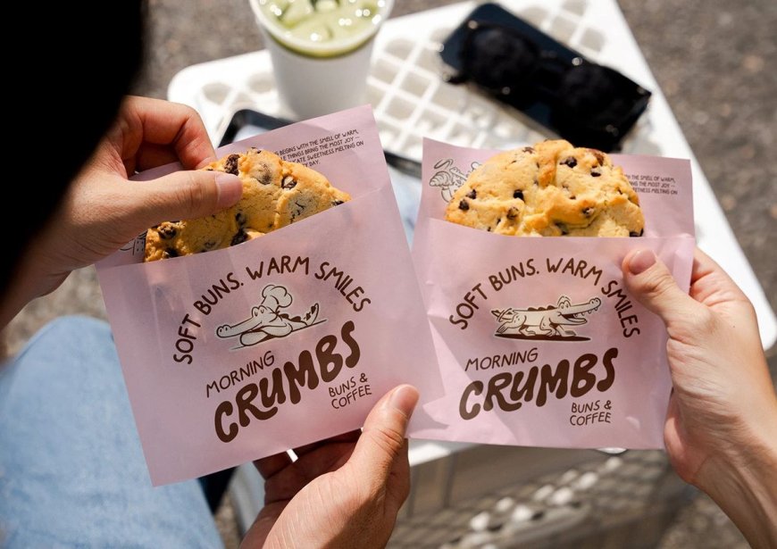 Branded Cookie Bags for Professional Bakery Packaging