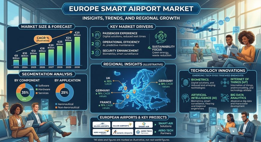 Europe Smart Airport Market 2026 | Worth USD 20,936.2 Million by 2034