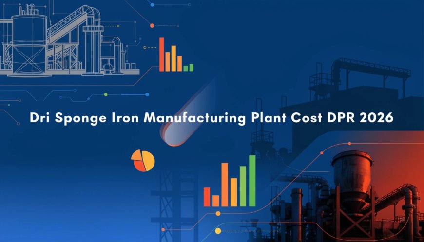 Sponge Iron Manufacturing Plant Setup Cost, Feasibility Study 2026: Demand Analysis, ROI and Business Plan Consultant