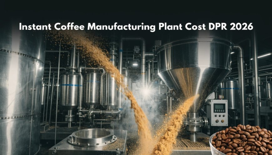 Detailed Report on Instant Coffee Manufacturing Plant Setup Cost 2026: Layout and Raw Material