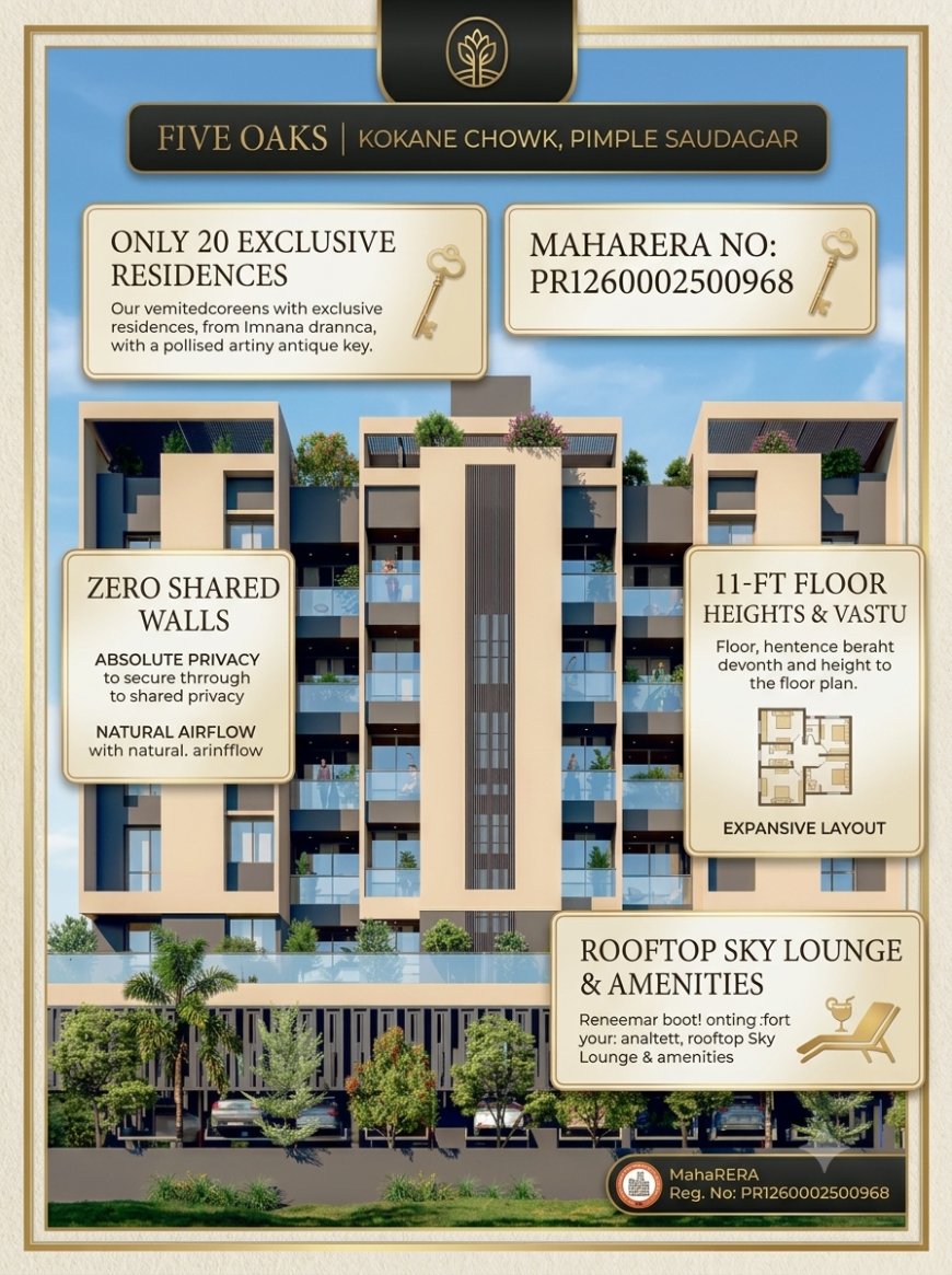 Privacy First: Exploring the 20-Residence Concept at Five Oaks