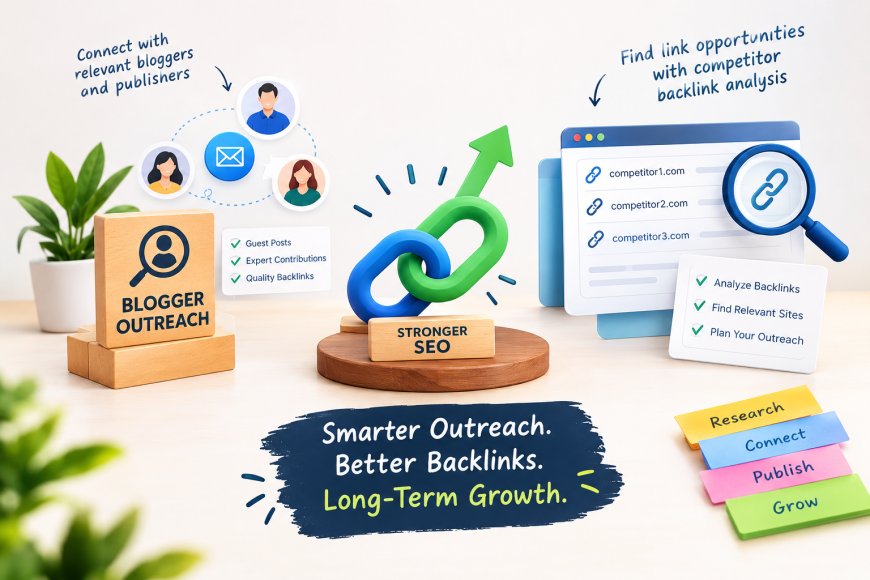 Strategies to Improve Your SEO Strategy through Blogger Outreach and Competition Backlinking Strategies