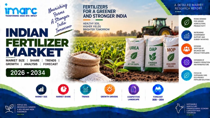 Indian Fertilizer Market Size, Share, Revenue Forecast and Outlook Report 2026-2034