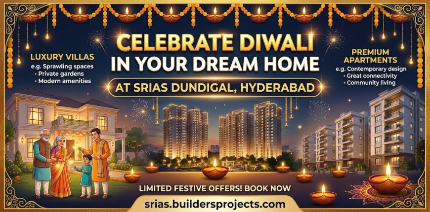 What Makes SRIAS Dundigal Hyderabad a Premium Residential Destination?