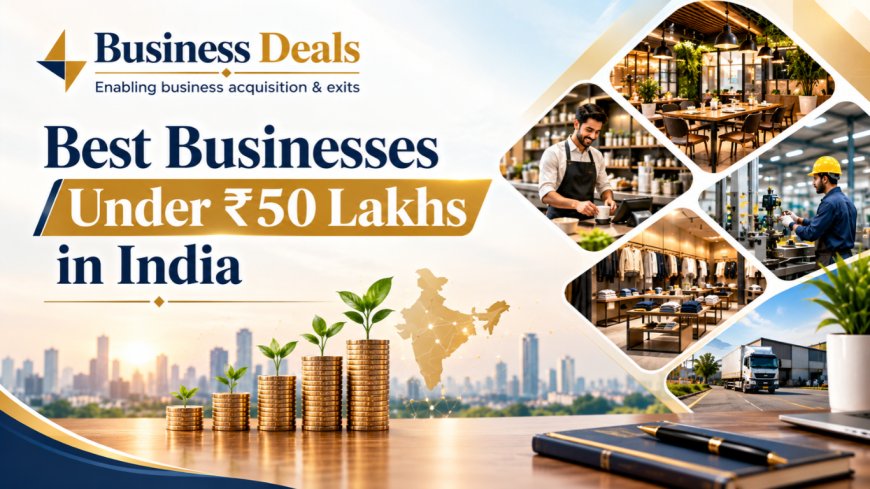 Business for Sale Under ₹50 Lakhs: Export Manufacturing
