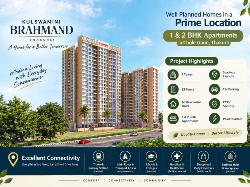 Kulswamini Brahmand Thakurli – Residential Apartments in Chole Gaon