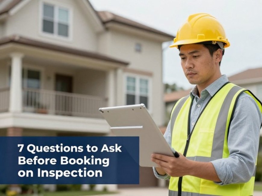 Building Inspector: 7 Questions to Ask Before Booking an Inspection
