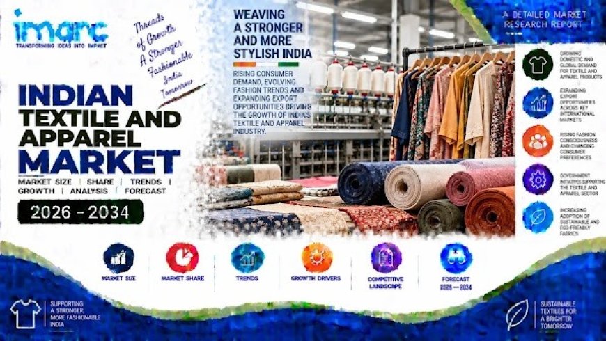Indian Textile and Apparel Market Size, Share, Key Trends and Growth Report 2026-2034