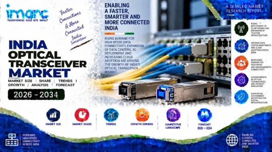 India Optical Transceiver Market Size, Share, Growth Insights and Outlook Report 2026-2034