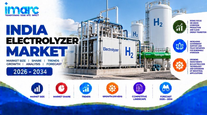 India Electrolyzer Market Size, Share, Industry Insights and Outlook Report 2026-2034