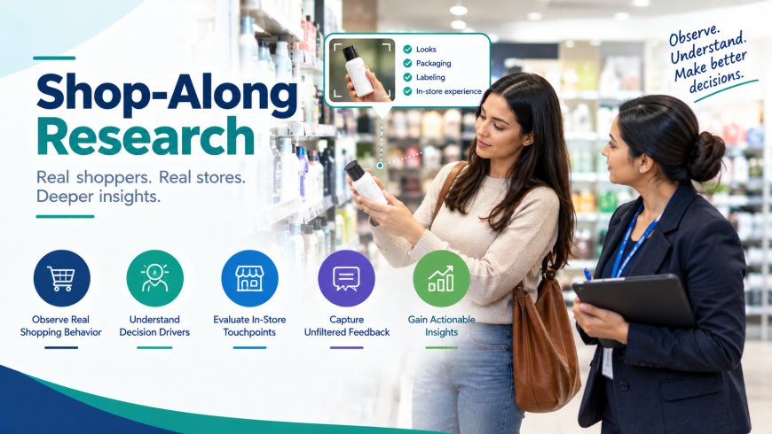 Shop-Along Research Services for Shopper Behaviour Insights