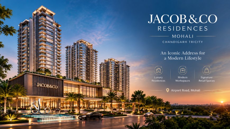 Jacob & Co Mohali Chandigarh – Exclusive Residential Lifestyle